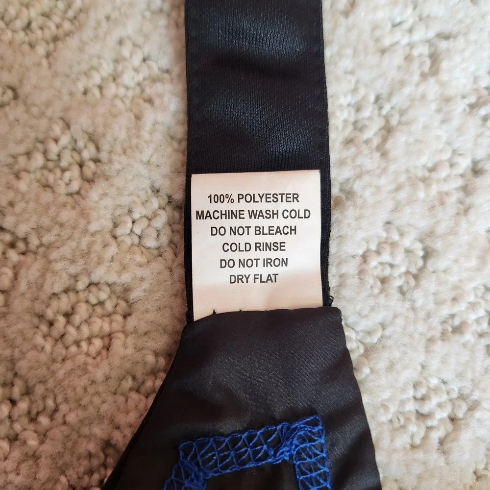 NWT‎ NASA Bandana Pet Wear Black size S/M Embroidered Space Logo Dog Accessory